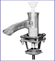 corrosion resistant flush bottom integral seat valve